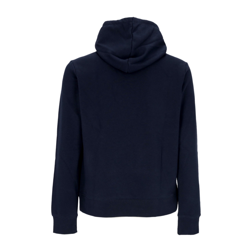 felpa leggera cappuccio uomo vertical hoodie ECLIPSE NAVY