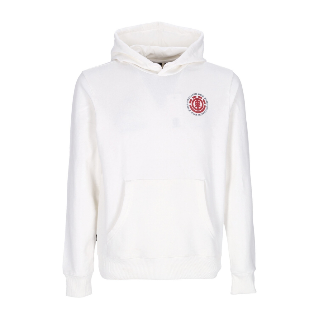 felpa leggera cappuccio uomo seal bp hoodie OPTIC WHITE