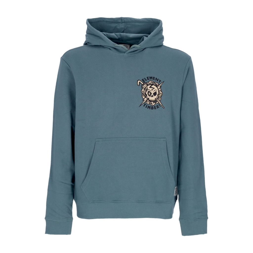 felpa leggera cappuccio uomo summon hoodie x timber NORTH ATLANTIC BLUE