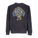 felpa leggera girocollo uomo the eye crewneck x timber OFF BLACK