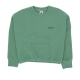 felpa leggera girocollo corta donna cornell 30 crewneck FOLIAGE GREEN