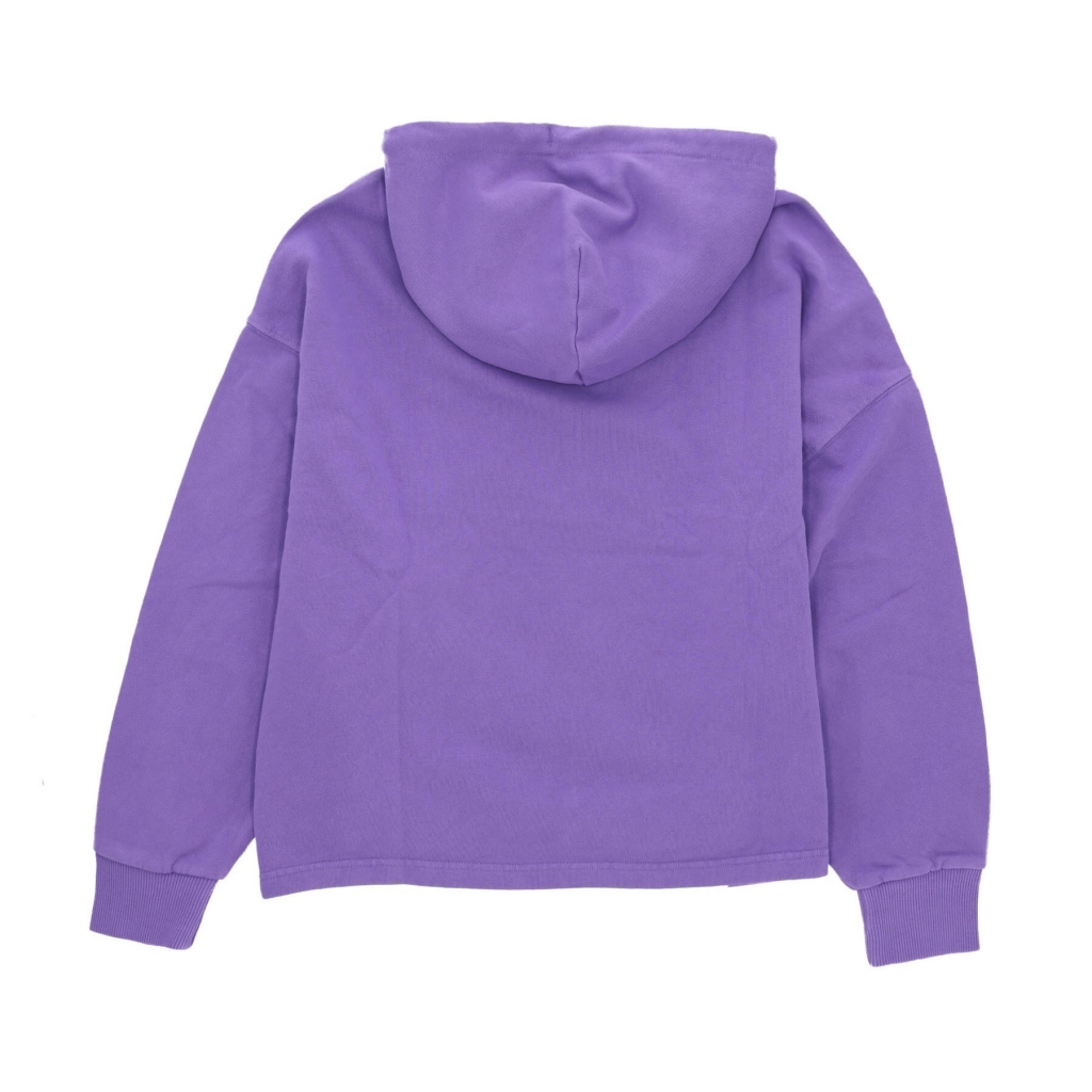 felpa leggera cappuccio corta donna cornell 30 po hoodie PASSION FLOWER