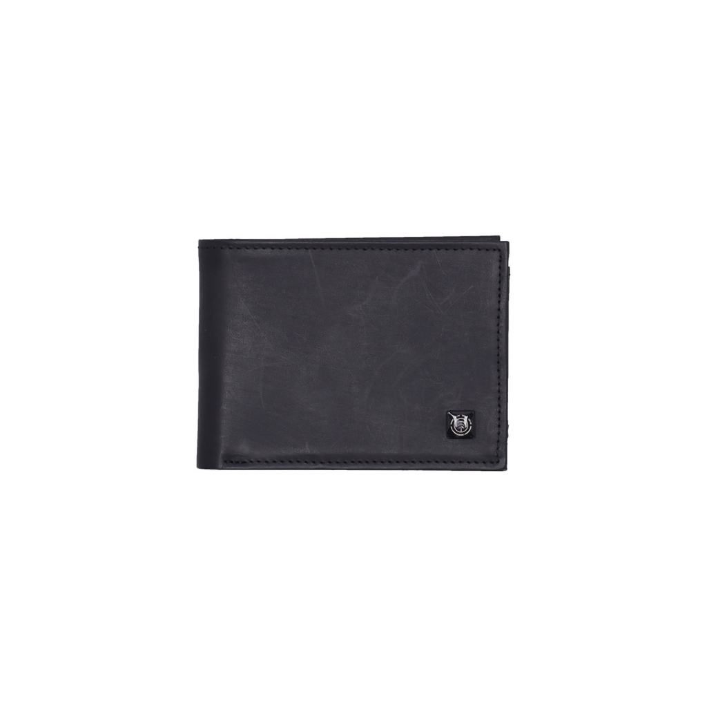 portafoglio uomo segur leather wallet BLACK