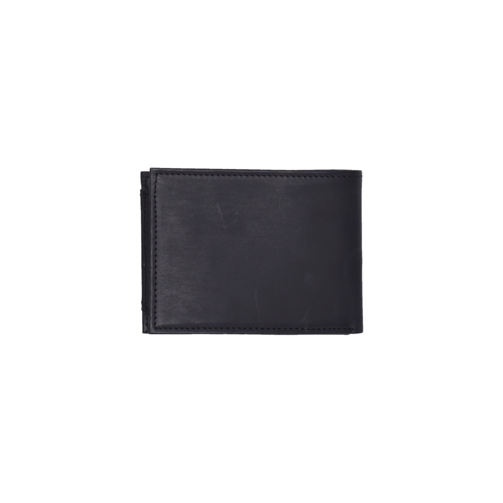 portafoglio uomo segur leather wallet BLACK