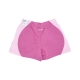 pantalone corto tuta felpato donna sportswear air mid-rise fleece short COSMIC FUCHSIA/PINK FOAM/COSMIC FUCHSIA