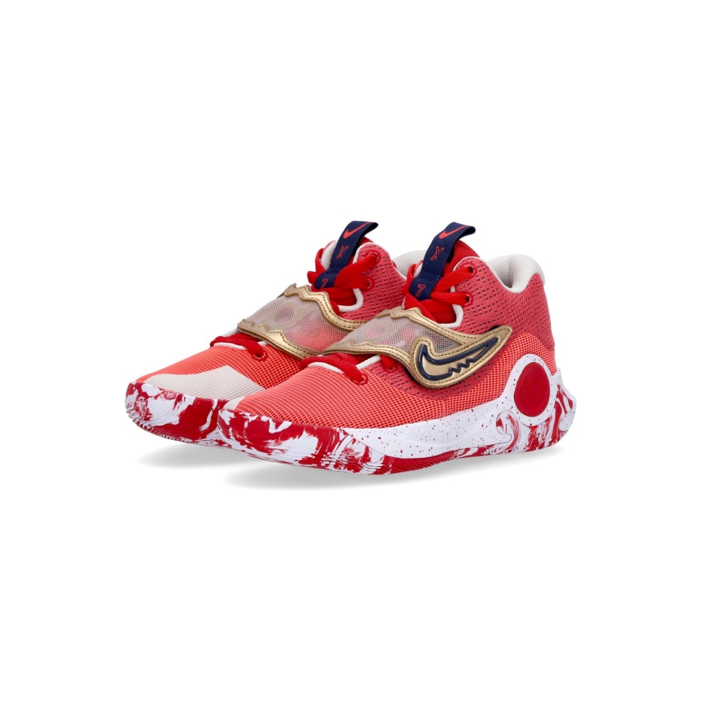 scarpa basket uomo kd trey 5 x UNIVERSITY RED/METALLIC GOLD