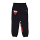 pantalone tuta felpato uomo nba neon logo jogger chibul BLACK/FRONT DOOR RED