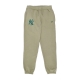 pantalone tuta felpato uomo mlb emb logo r jogger neyyan WASHED KHAKI