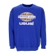 felpa leggera girocollo uomo worldwide locals crewneck BLUE