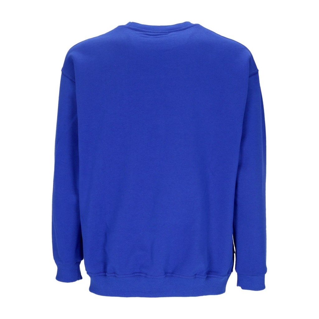 felpa leggera girocollo uomo worldwide locals crewneck BLUE