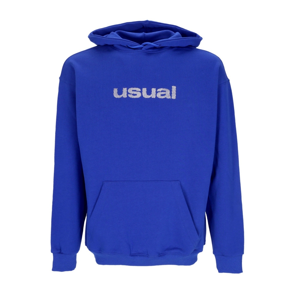 felpa leggera cappuccio uomo og 3d hoodie BLUE