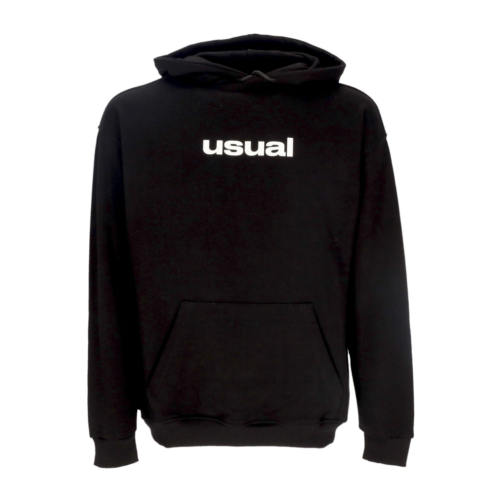 felpa leggera cappuccio uomo worldwide locals hoodie BLACK