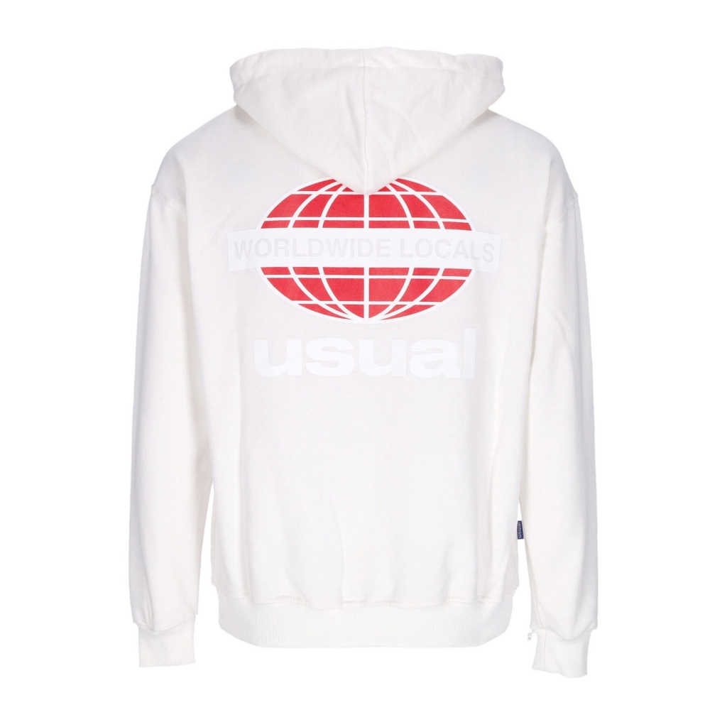 felpa leggera cappuccio uomo worldwide locals hoodie SAND