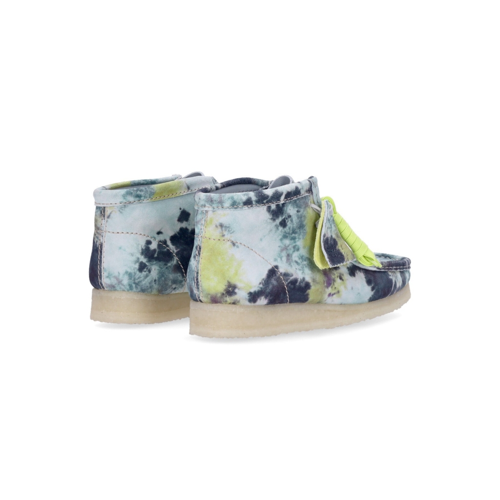 scarpa lifestyle uomo wallabee boot TURQUOISE TIE DYE