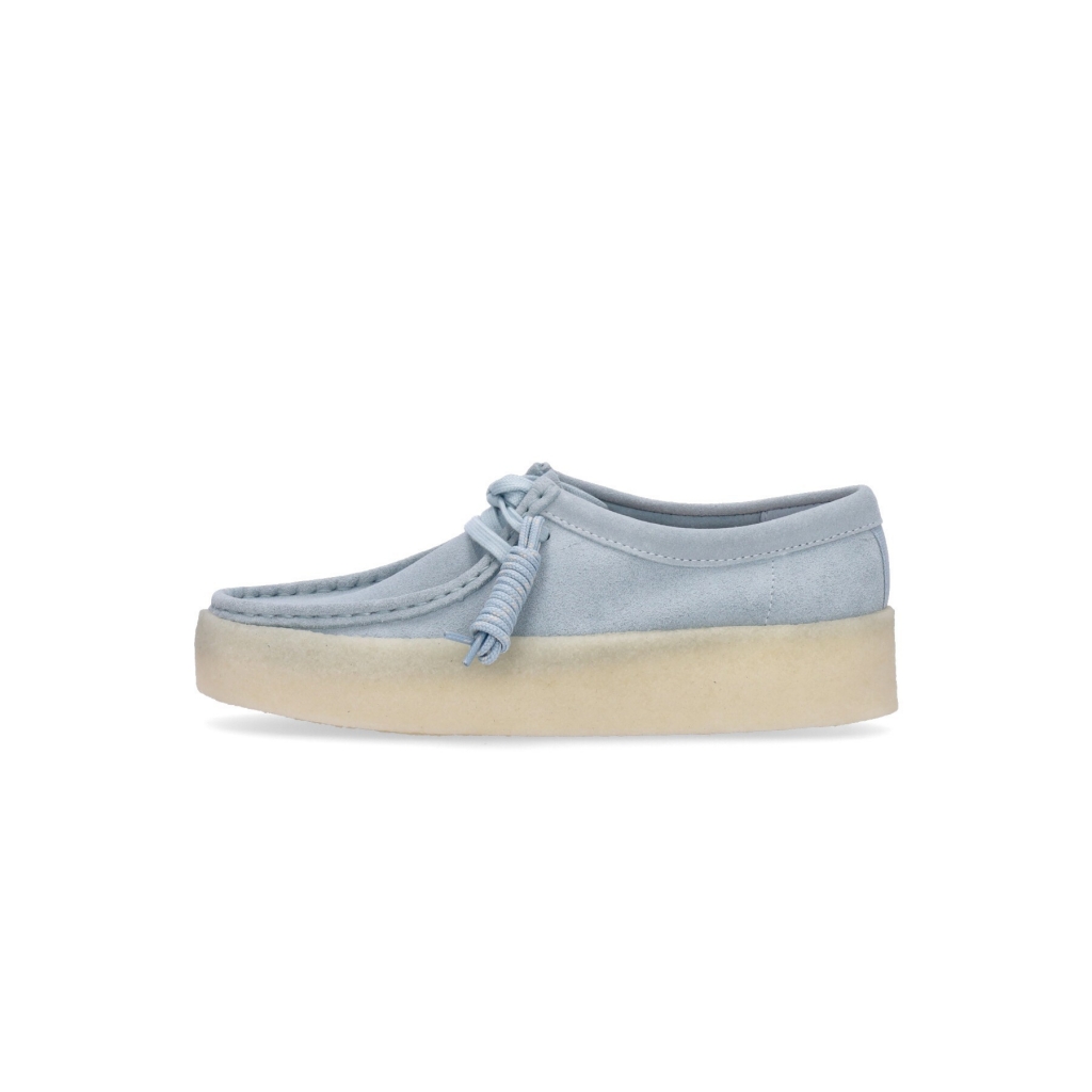 scarpa lifestyle donna wallabee cup BLUE SUEDE