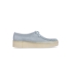 scarpa lifestyle donna wallabee cup BLUE SUEDE