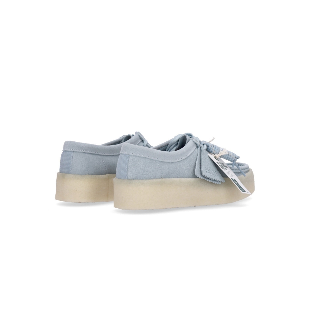 scarpa lifestyle donna wallabee cup BLUE SUEDE