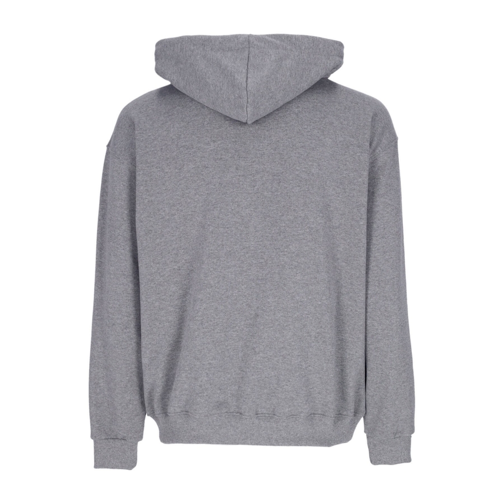 felpa leggera cappuccio uomo about hoodie GREY HEATHER