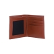 portafoglio uomo card wallet COGNAC