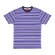 maglietta uomo mini hand stripe tee DIGITAL LAVENDER STRIPE