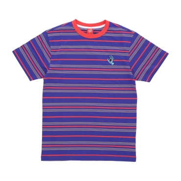 maglietta uomo mini hand stripe tee NAVY BLUE STRIPE