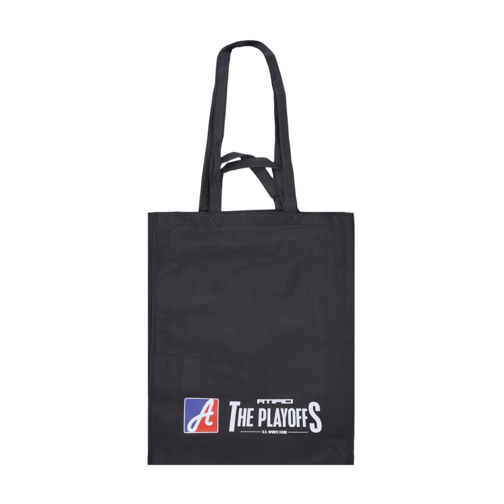  uomo the playoffs logo maxi tote bag BLACK