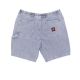 jeans corto uomo painter short STONE WASH CHAMBRAY