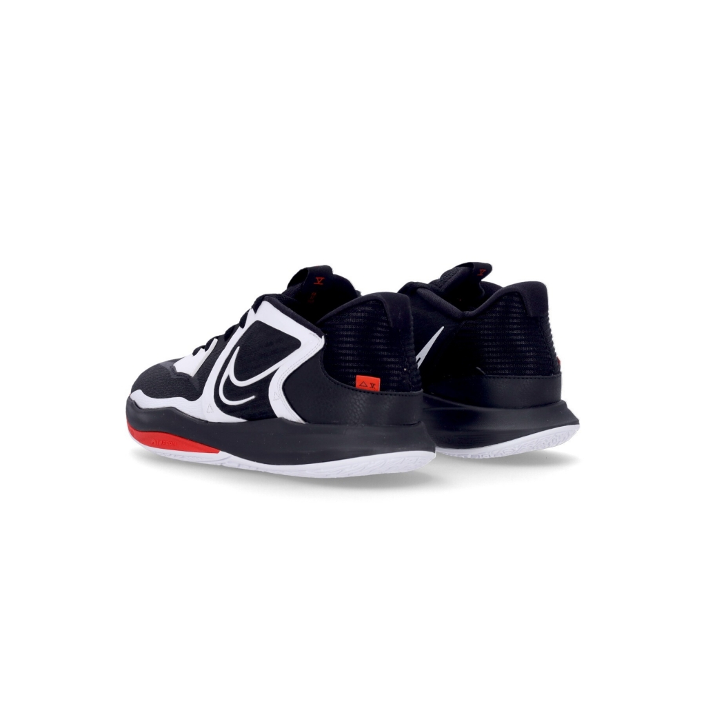 scarpa basket uomo kyrie low 5 BLACK/WHITE/CHILE RED