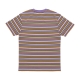 maglietta uomo classic label stripe tee MOSS STRIPE