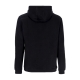 felpa cappuccio uomo holo wave dot hoodie BLACK