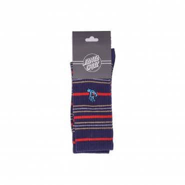 calza media uomo screaming mini hand sock NAVY BLUE STRIPE