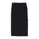 gonna donna t7 long skirt BLACK