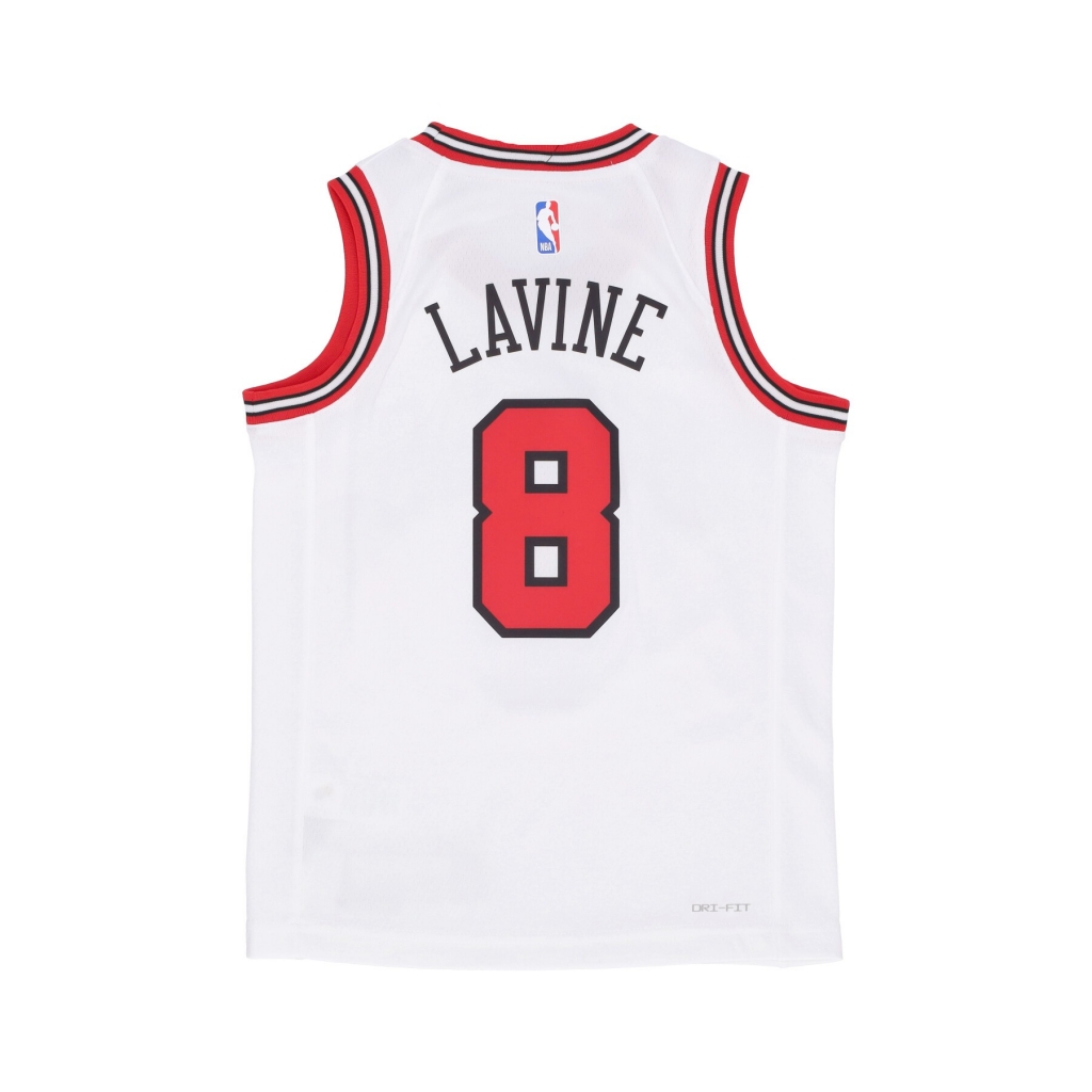 canotta basket bambino nba swingman jersey association edition 2020 no 8 zach lavine chibul ORIGINAL TEAM COLORS