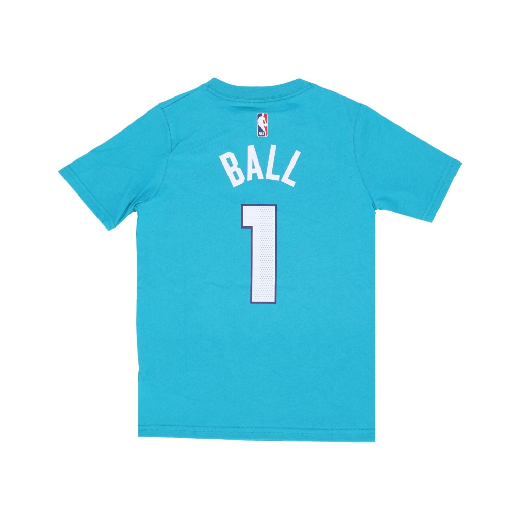 maglietta ragazzo nba icon edition tee no 1 lamelo ball chahor ORIGINAL TEAM COLORS