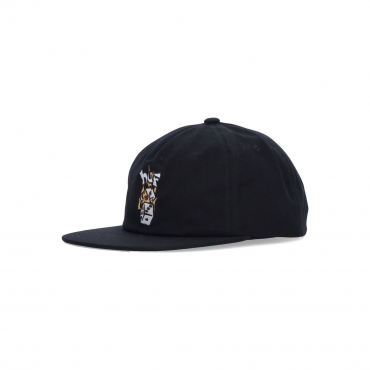 cappellino visiera piatta uomo dicey snapback BLACK