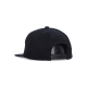 cappellino visiera piatta uomo dicey snapback BLACK