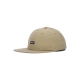 cappellino visiera piatta uomo lower case tech 6 panel strapback BRONZE