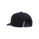 cappellino visiera piatta uomo dawg 6 panel classic snapback BLACK