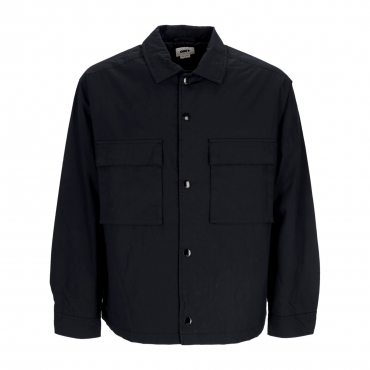 giubbotto uomo national shirt jacket BLACK