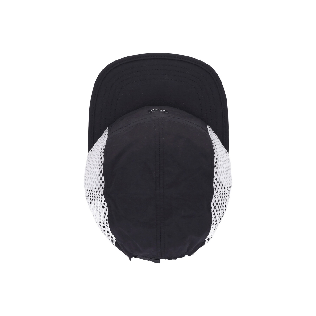 cappellino visiera piatta uomo tech mesh camp cap BLACK MULTI