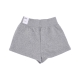 pantalone corto tuta felpato donna phoenix fleece hr short DK GREY HEATHER/SAIL