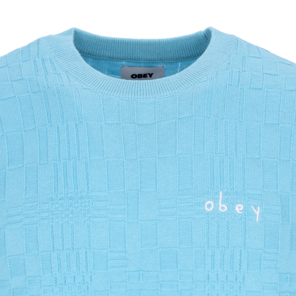 maglione leggero uomo spatial sweater SKY BLUE