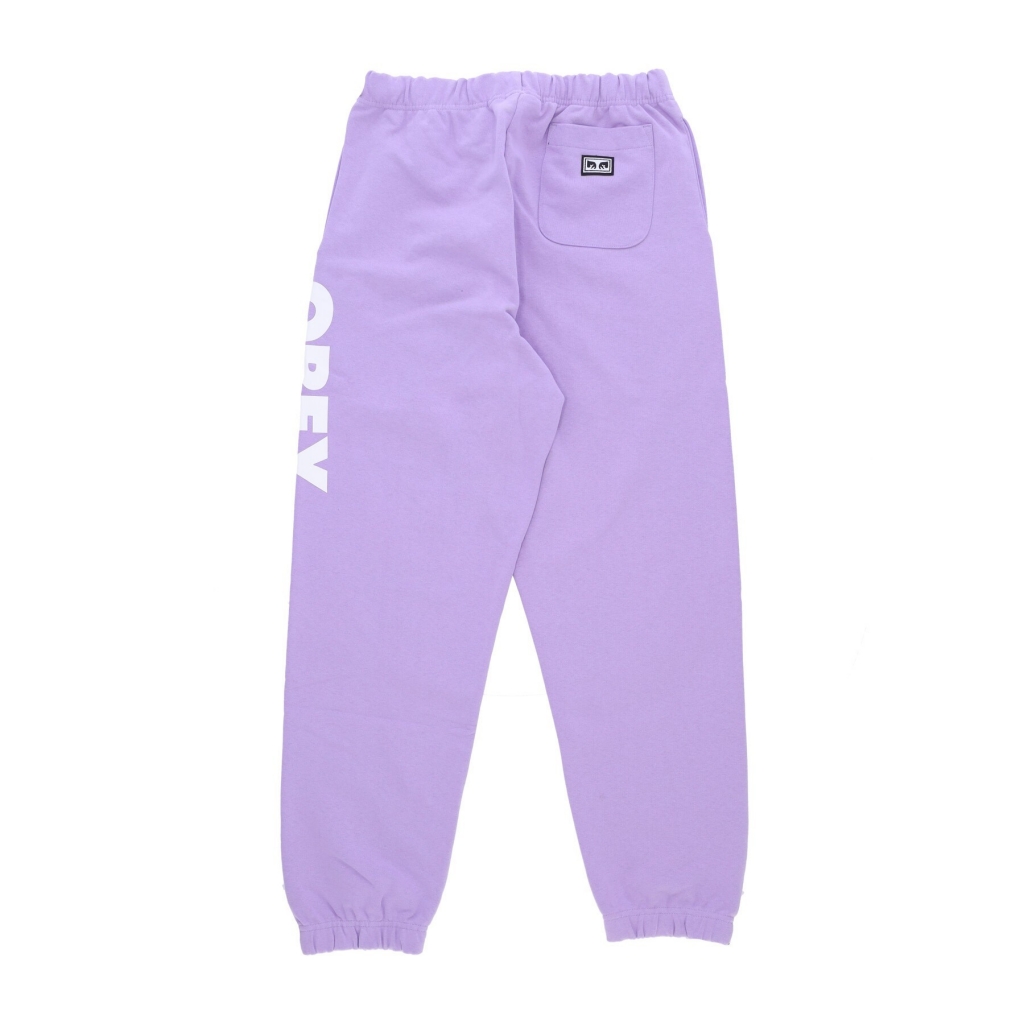 pantalone tuta felpato uomo bold sweatpants DIGITAL LAVENDER