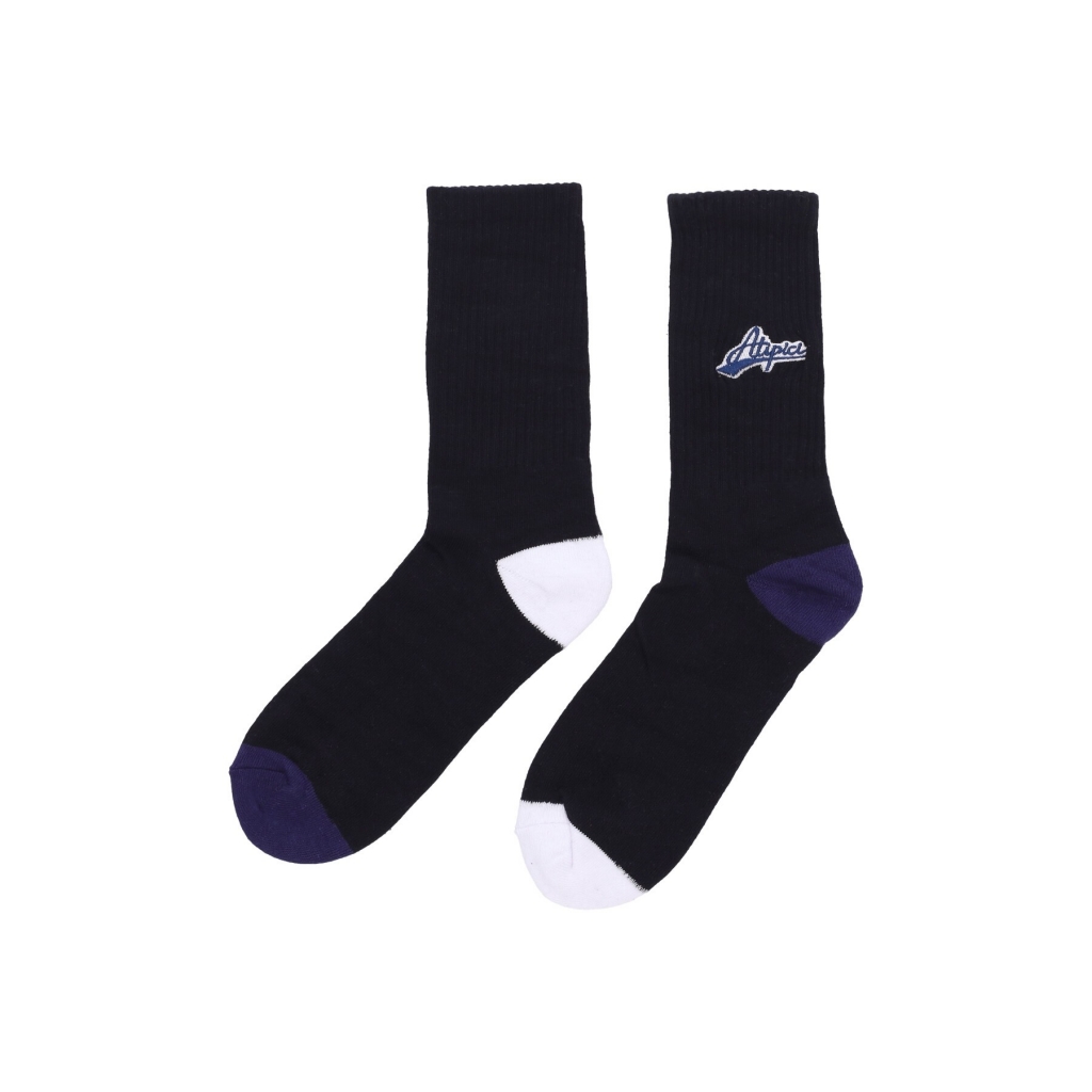 calza media uomo starter pack classic logo socks BLACK