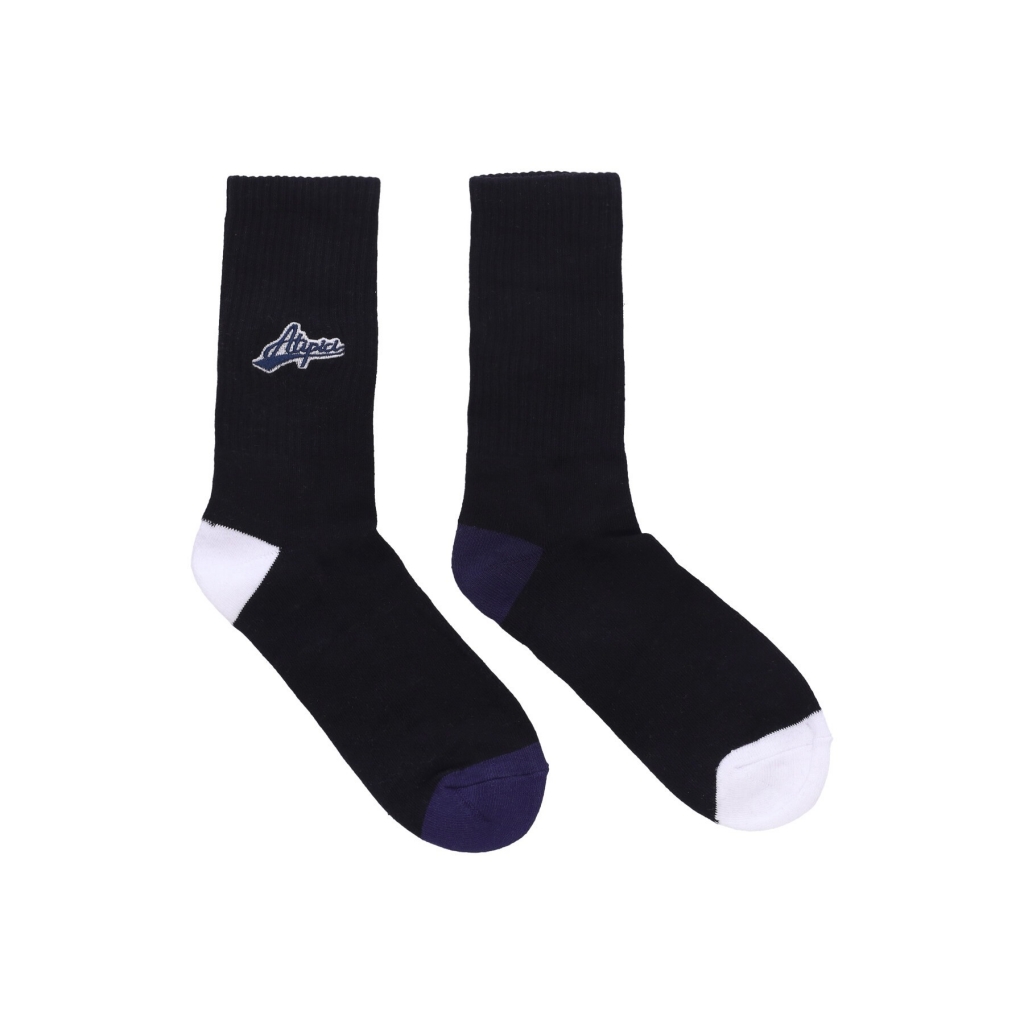 calza media uomo starter pack classic logo socks BLACK