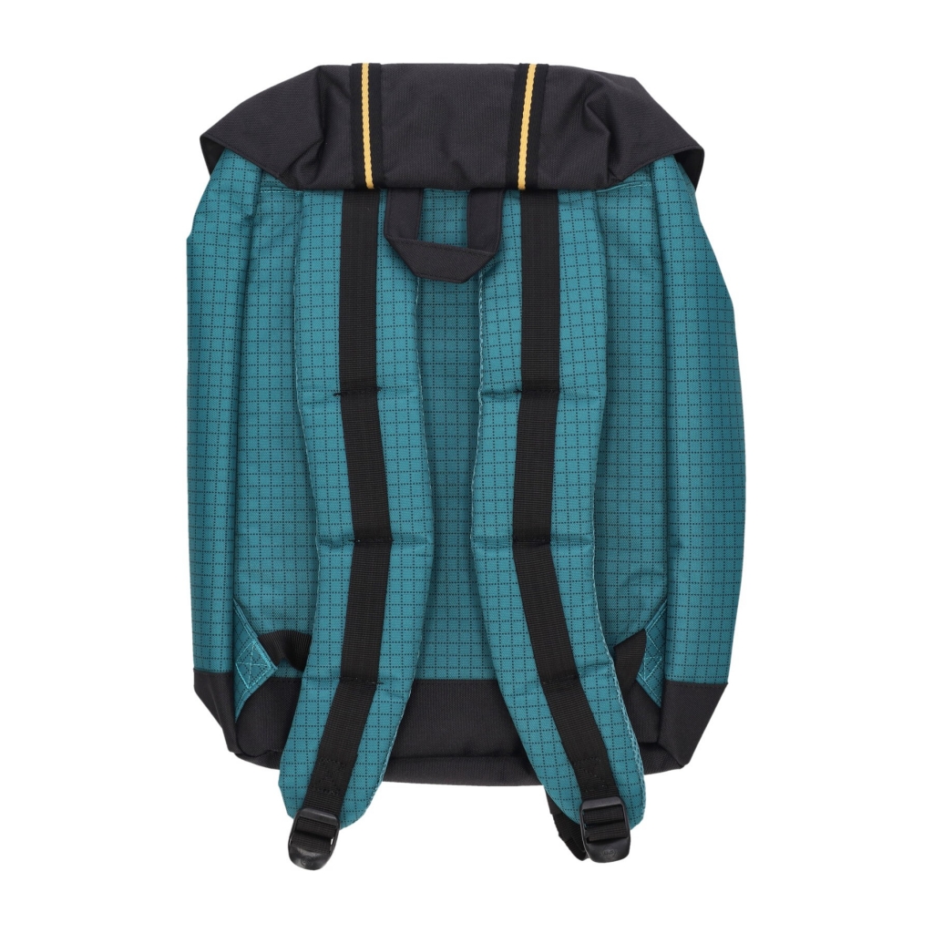 zaino uomo retreat HARBOUR BLUE GRID/BLACK