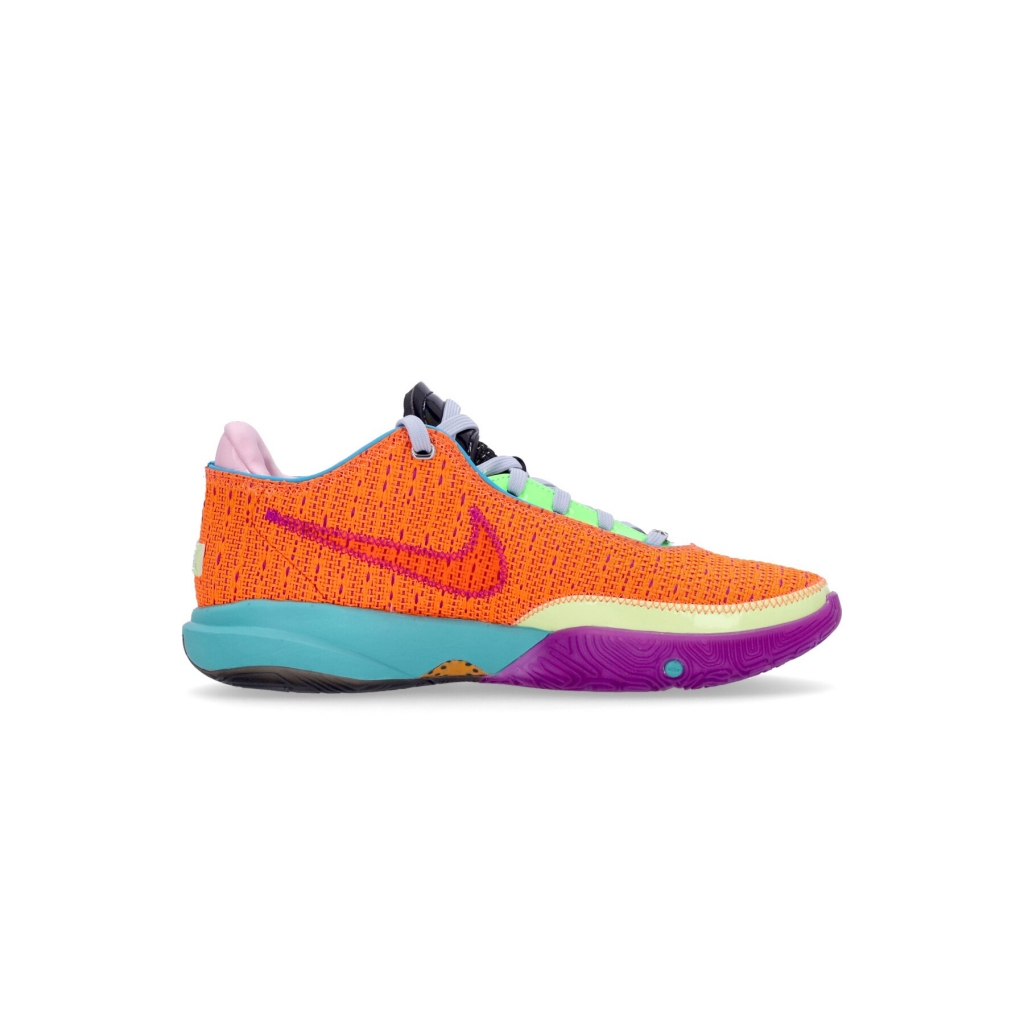 scarpa basket uomo lebron xx TOTAL ORANGE/VIVID PURPLE/GREEN STRIKE