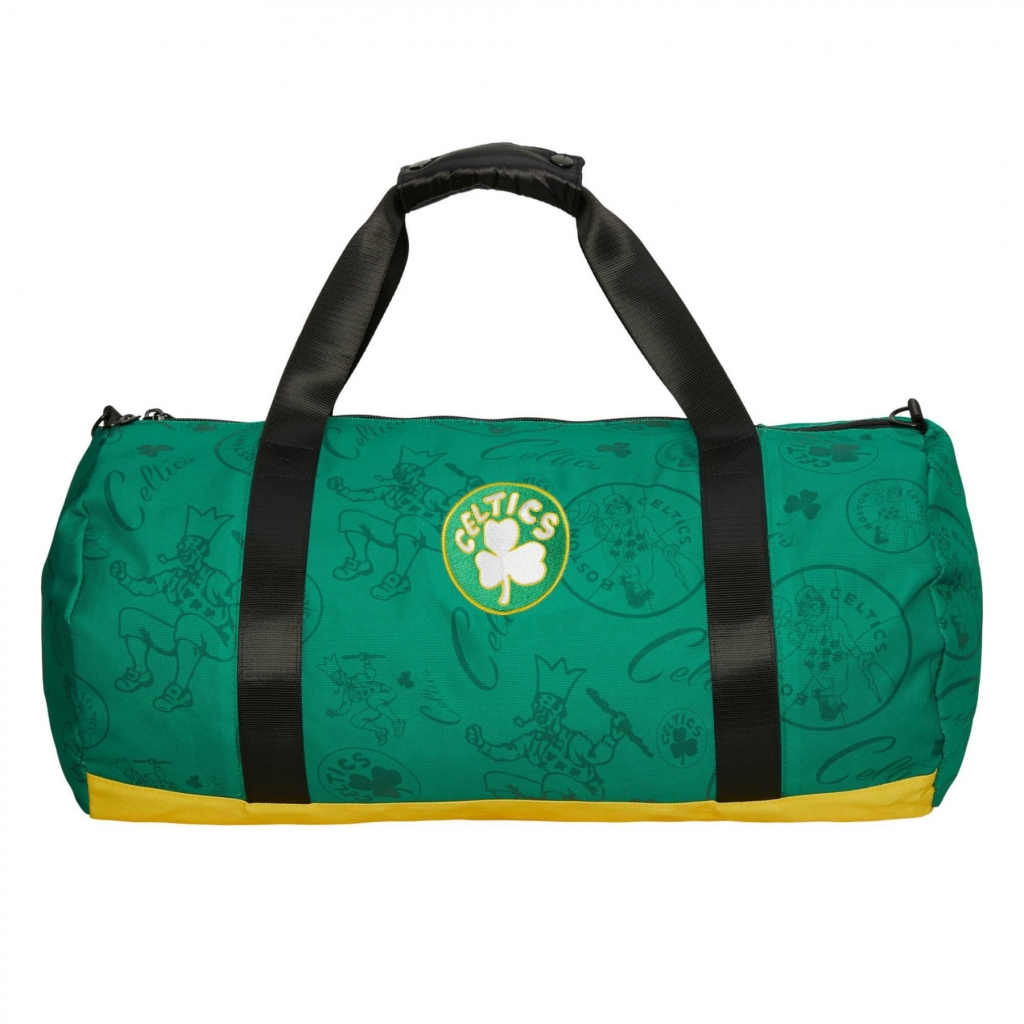 borsone uomo nba team logo duffel bag hardwood classics boscel GREEN