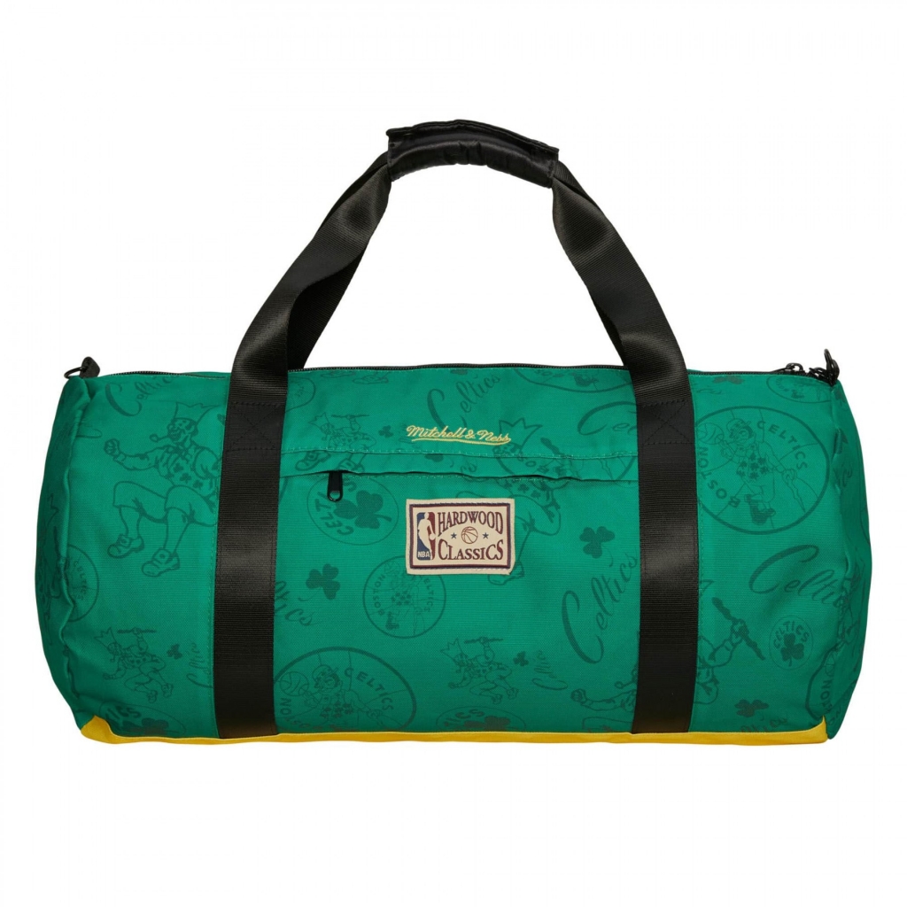 borsone uomo nba team logo duffel bag hardwood classics boscel GREEN