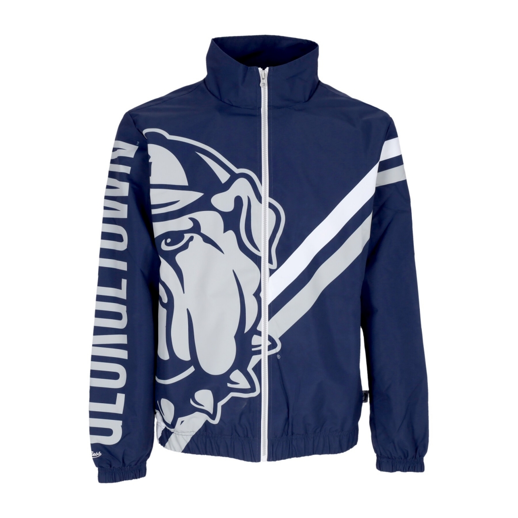 giacca a vento uomo ncaa exploded logo warm up jacket geohoy NAVY